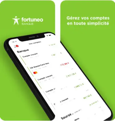 L'application mobile de Fortuneo