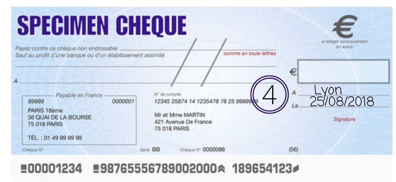 Comment remplir un chèque en 5 étapes simples