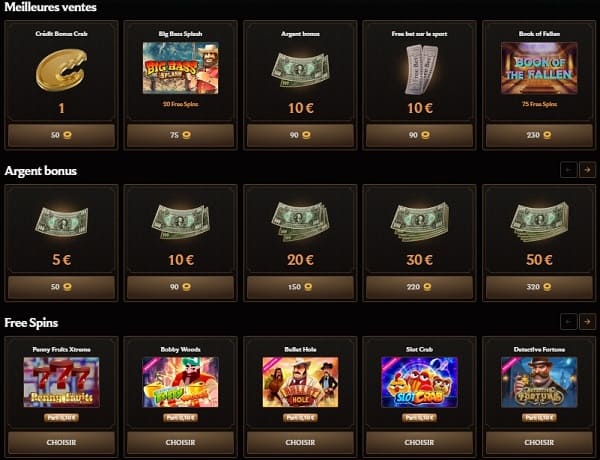 boutique avis crownplay