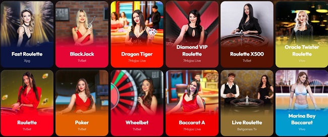 jeux table mad casino