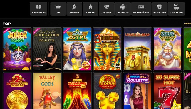 Ce qu’on pense des jeux et des fournisseurs