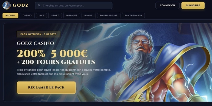 bonus godz casino